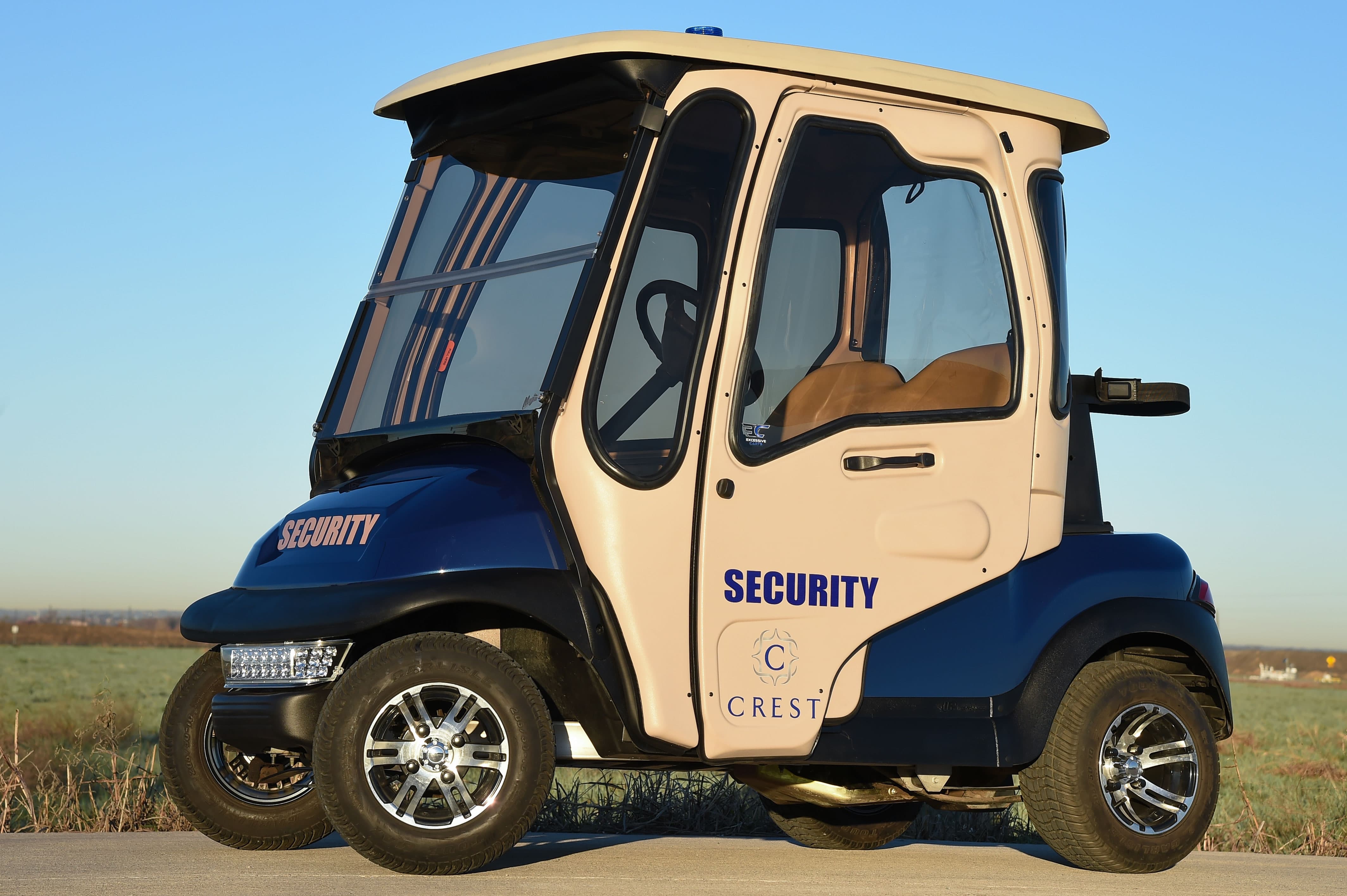 Security Commercial Golf Carts
