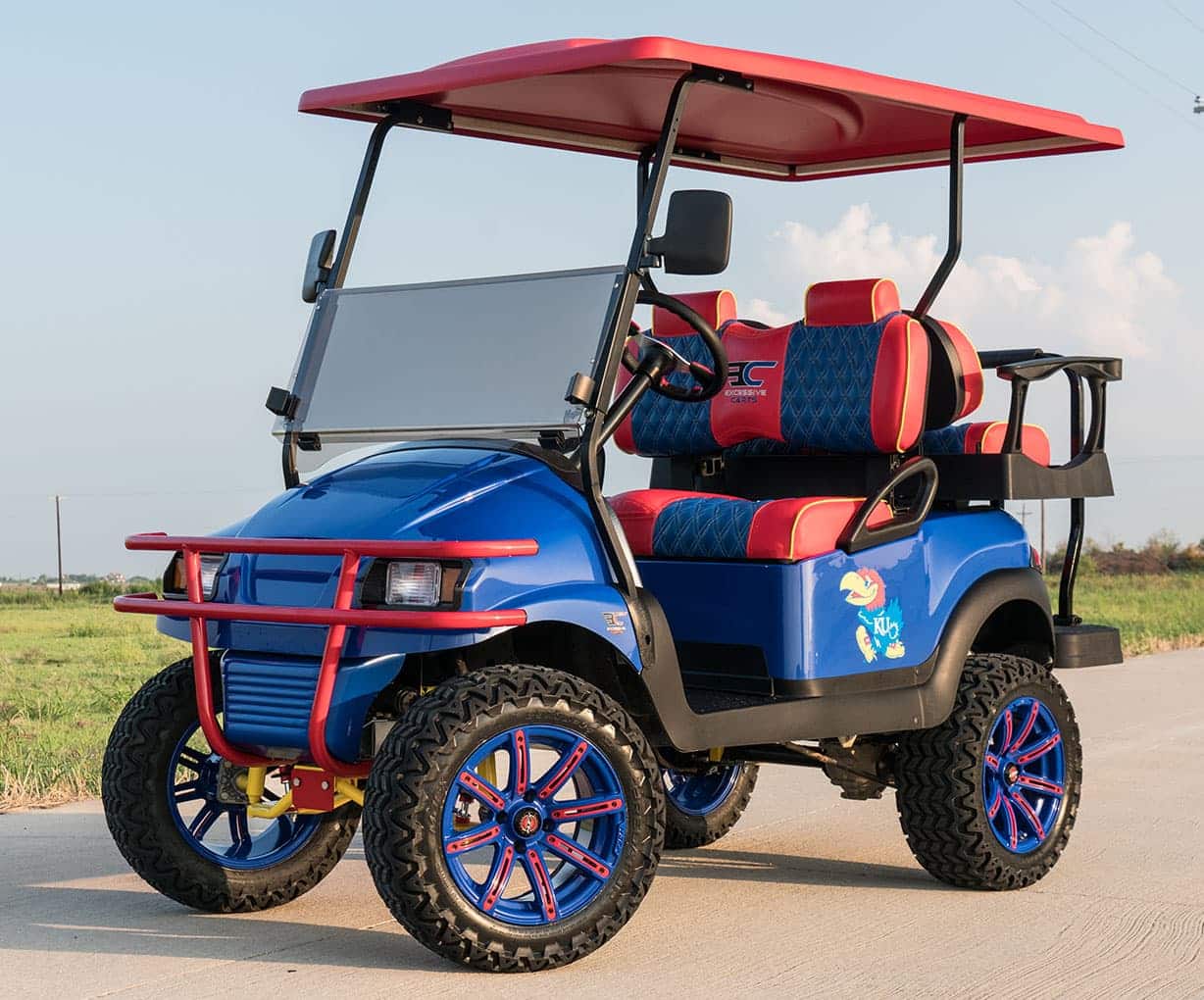 JayHawks Golf Cart