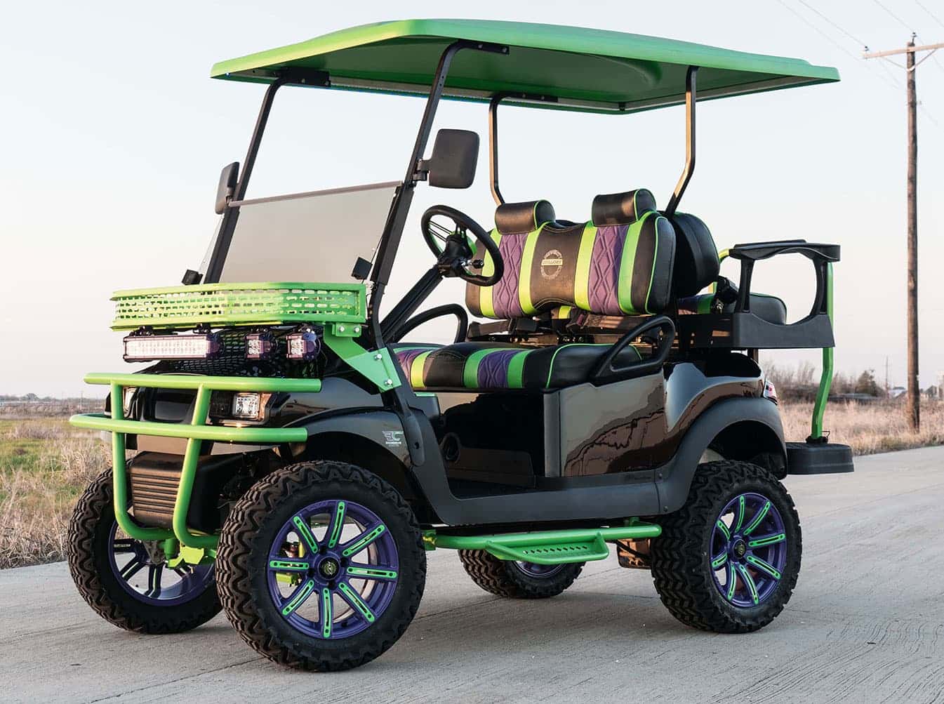 The Joker Golf Cart