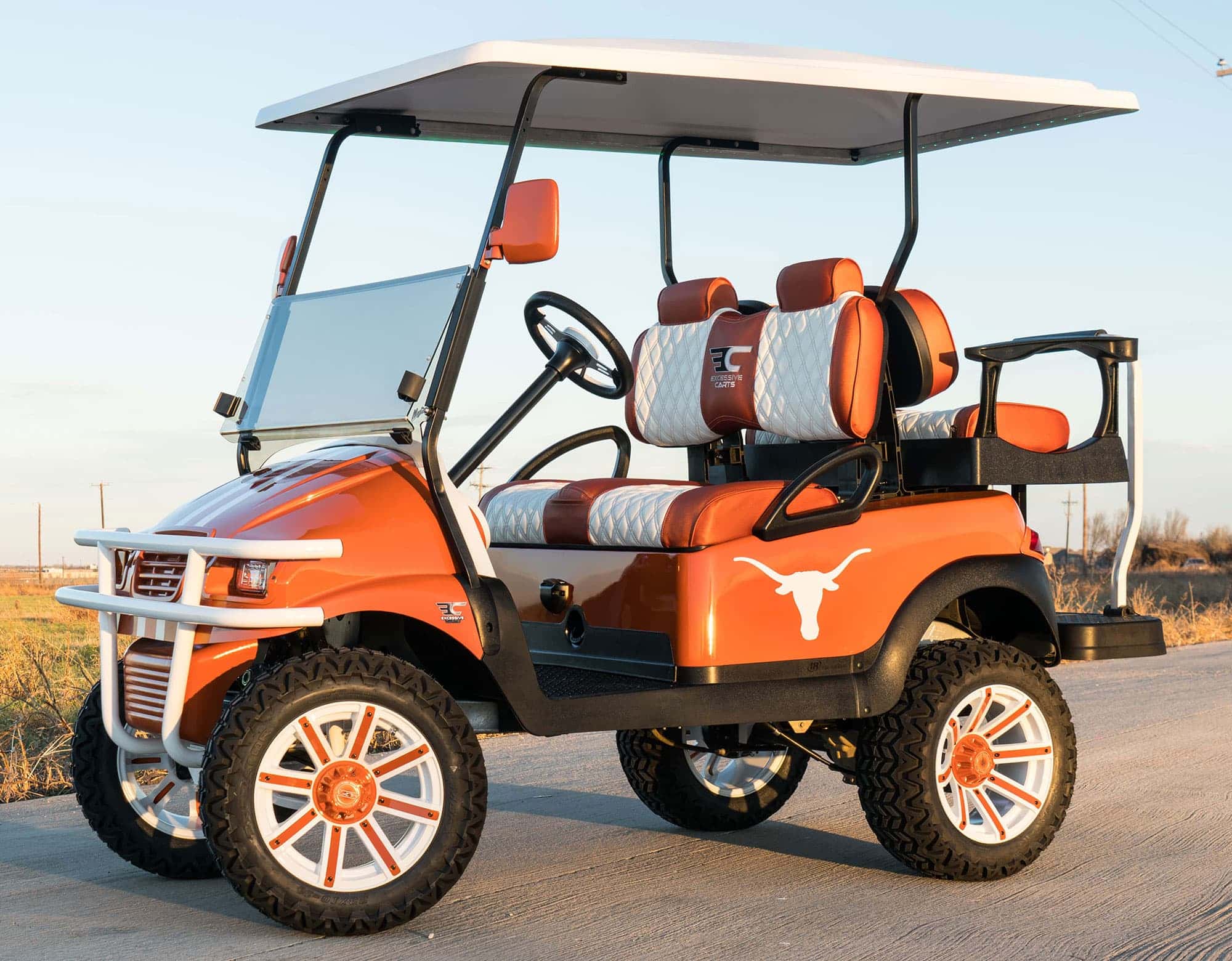 UT Longhorn Golf Cart