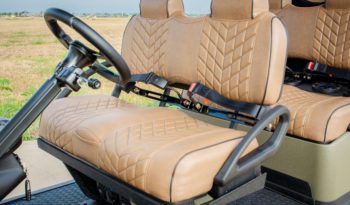 Green Brown Six Seater Golf Cart full