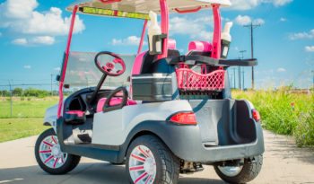 Pink Golf Cart for the Course full