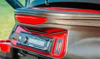 Red and Black Solar Golf Cart full