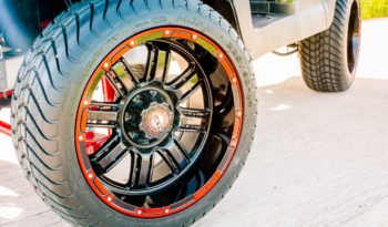 Red and Black Solar Golf Cart full