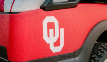 OU Golf Cart full